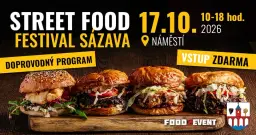 STREET FOOD FESTIVAL Sázava 2026