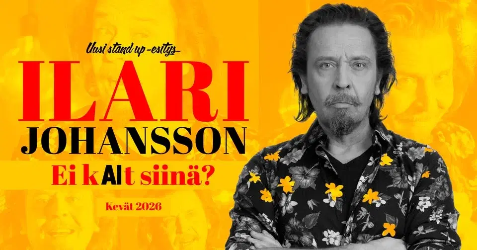 Ilari Johansson - Ei kAIt siinä? 25.4. Pori, Promenadisali