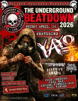 The Underground Beatdown 2026 at Diesel Concerts Detroit