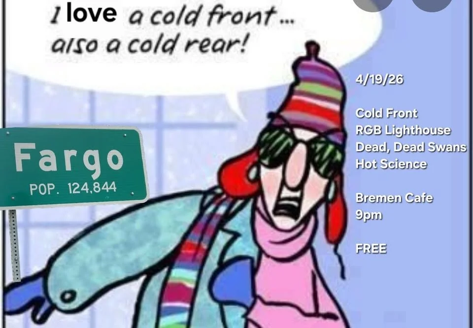 Fargo2Milwaukee - An evening with a COLD FRONT