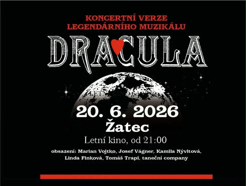đ§ MuzikĂĄl Dracula â koncertnĂ verze v Ćœatci