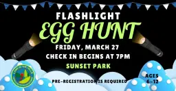 Flashlight Egg Hunt