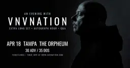 VNV NATION IN TAMPA