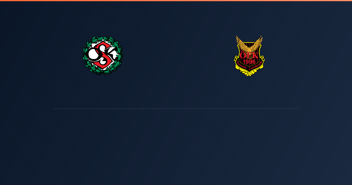 Örebro vs Östersund