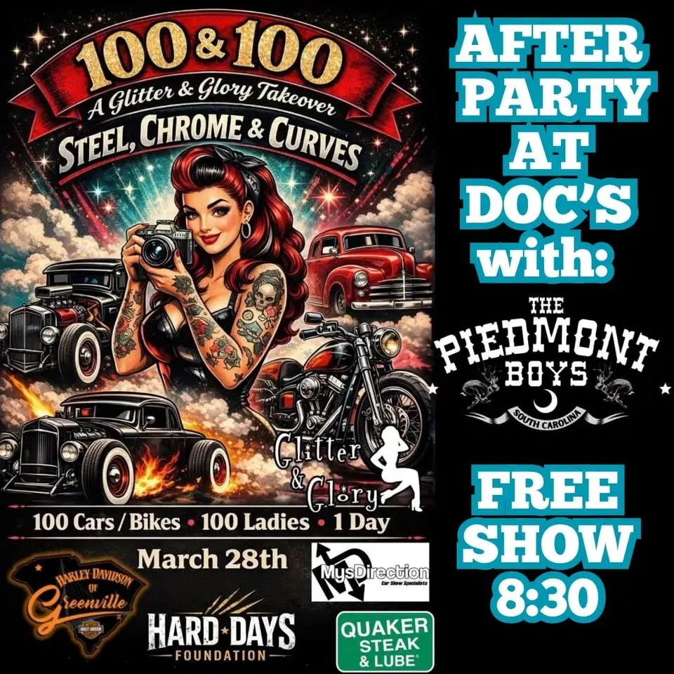 After party from Harley Davidson with The Piedmont Boys