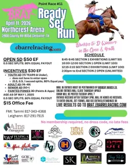BRAT “Ready, Set, Run” Barrel Race