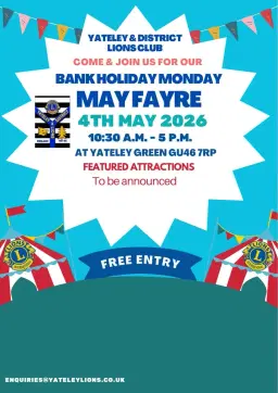 Bank Holiday May Fayre