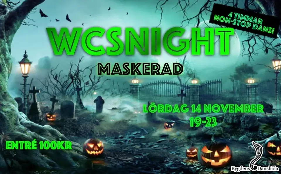 WCS Night HALLOWEEN Maskerad