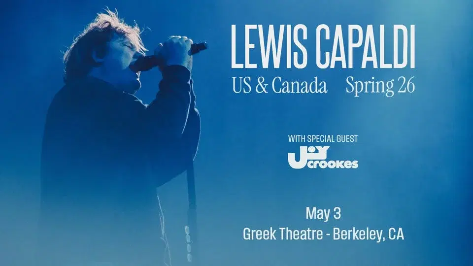 Lewis Capaldi at Greek Theatre