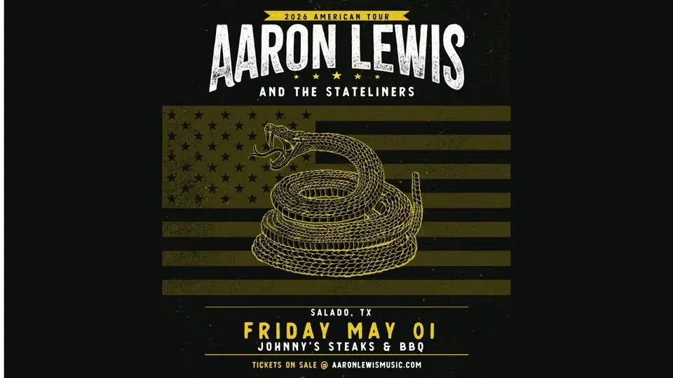 Aaron Lewis And The Stateliners: 2026 American Tour