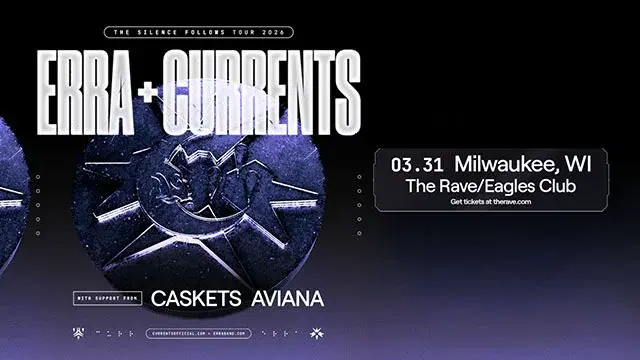 ERRA & Currents - The Silence Follows Tour 2026