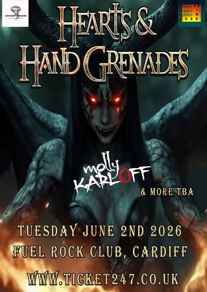 MTMNAE Presents: Hearts & Hand Grenades + Support