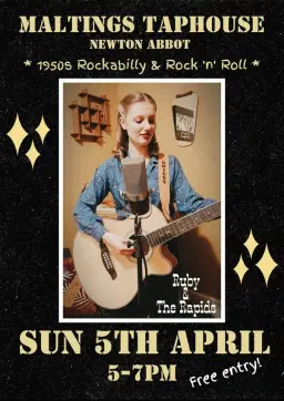 Ruby & The Rapids @ The Taphouse, Newton Abbot