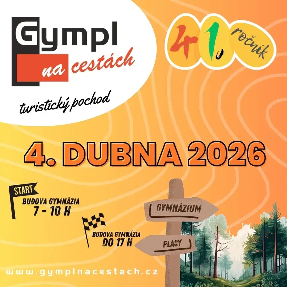 Gympl na cestách 2026