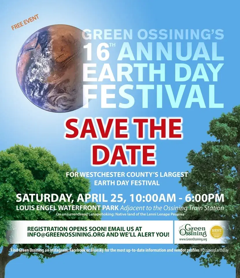 Green Ossining's 16th Annual Earth Day Festival