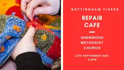 Repair Cafe - Saturday, 12 September 2026