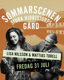 Lisa Nilsson & Mattias Torell • 31/7 • Örebro