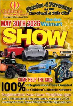 P4P Children's Miracle Network Car Show