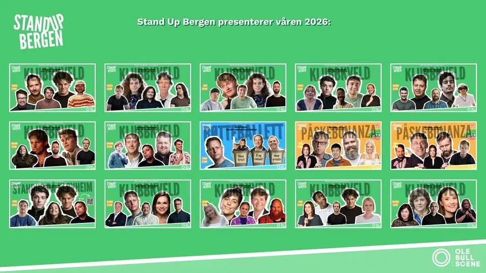 STAND UP BERGEN PÅ MM CAFÉ & BAR