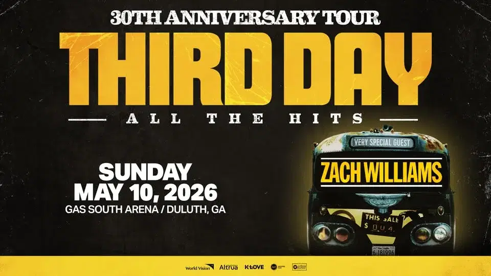 THIRD DAY 30th Anniversary Tour- Duluth, GA
