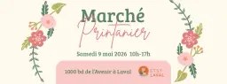 MarchĂ© Printanier Etsy Laval - SpĂ©cial FĂȘte des MĂšres
