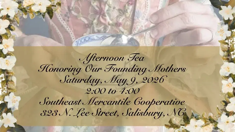 Afternoon Tea Honoring Our Founding Mothers