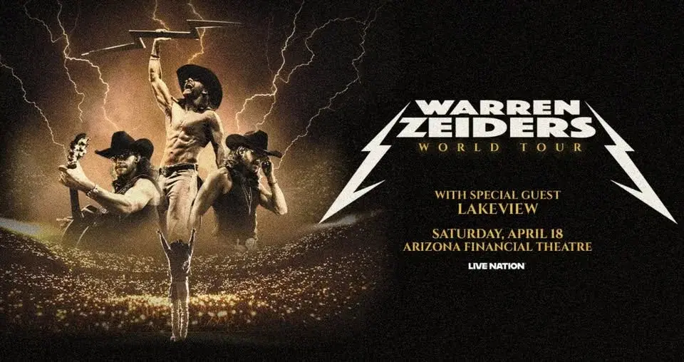 Warren Zeiders World Tour 2026