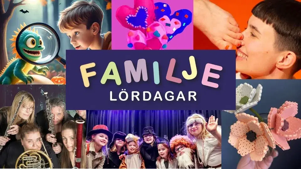 Familjelördagar på Kulturcentrum – Vår 2026