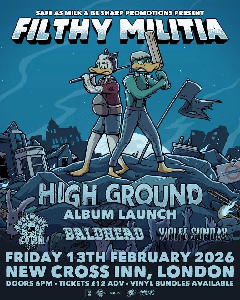 Filthy Militia - 'High Ground' Album Launch | London