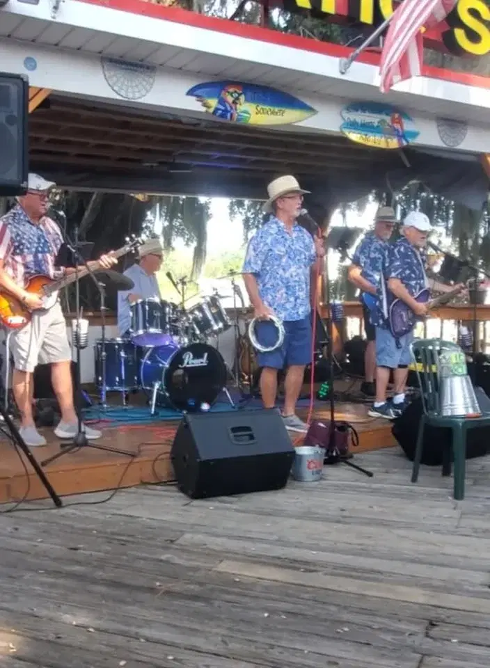 Different Direction Plays Patio's Tiki Bar and Grill