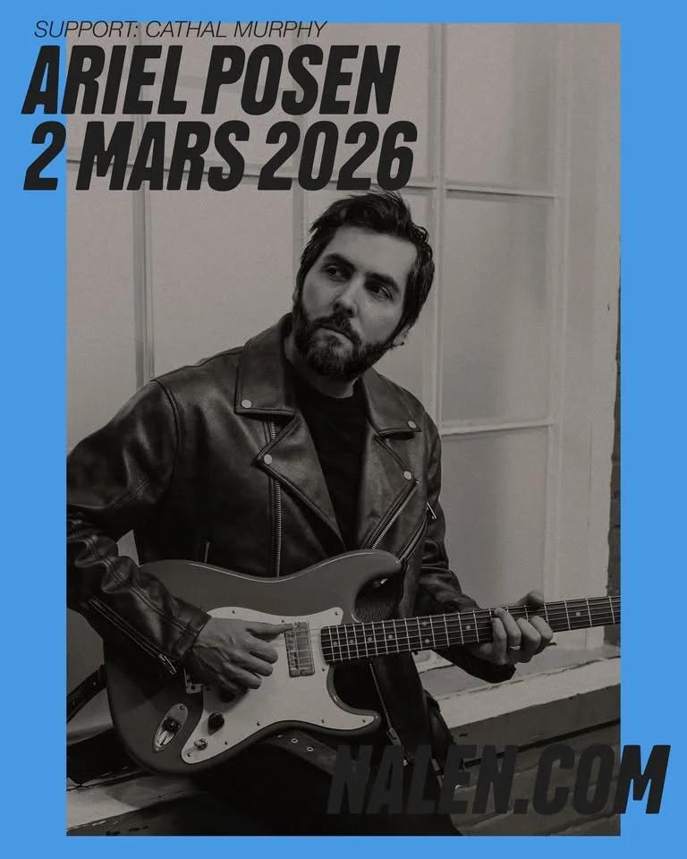 Ariel Posen (+ Support: Cathal Murphy) | Nalen, Stockholm