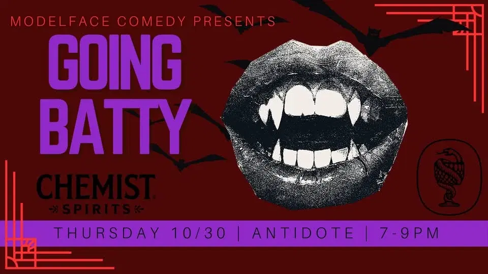 Going Batty, Spooktacular Rooftop Comedy at Antidote