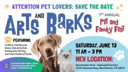 7th Annual ARTS & BARKS Pet and Family Fest