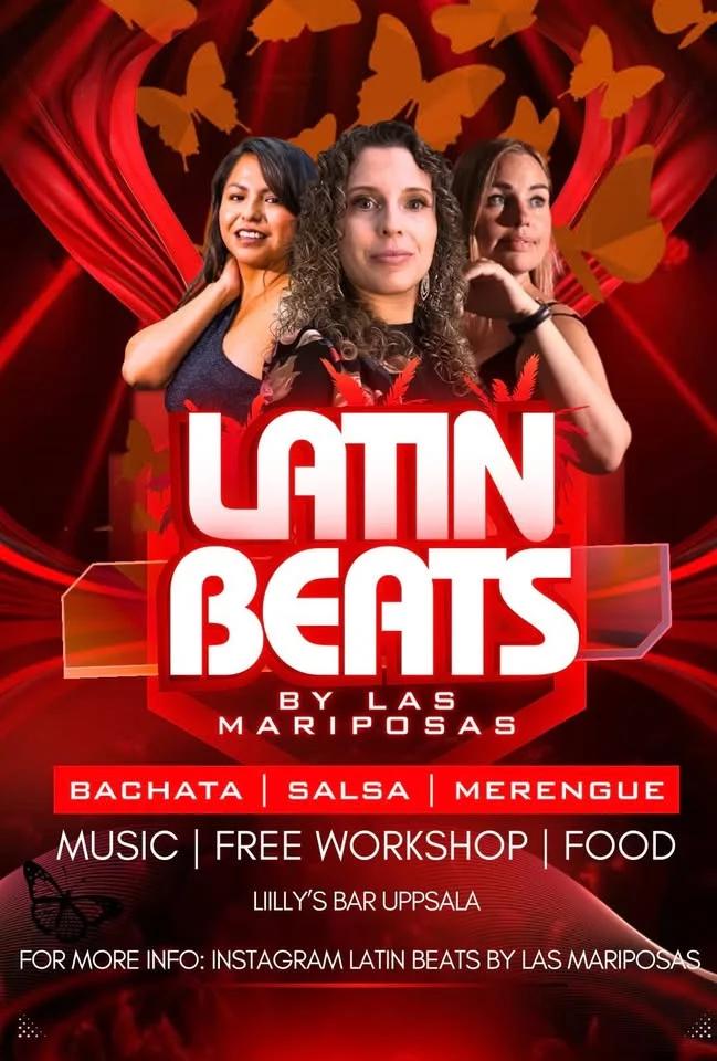 ✨🦋 LATIN BEATS – GLITTER & CARNIVAL EDITION by LAS MARIPOSAS @ LILLY’S 🦋✨