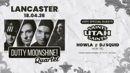 Lancaster - Dutty Moonshine Quartet (360 degree audience) - 18th April