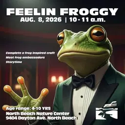 Feelin Froggy - North Beach Nature Center