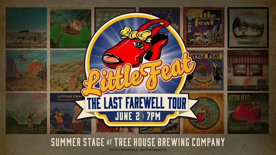 Little Feat: The Last Farewell Tour | Summer Stage at Tree House Brewing Co (South Deerfield, MA)