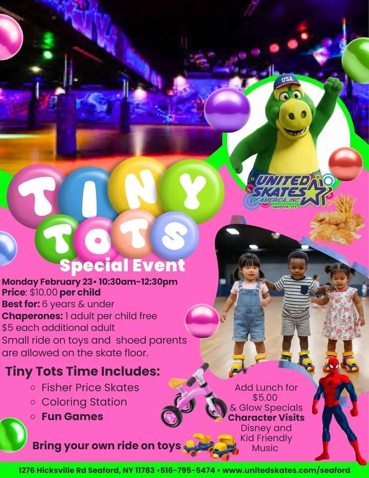 🧸✨ TINY TOTS SPECIAL EVENT! ✨🧸