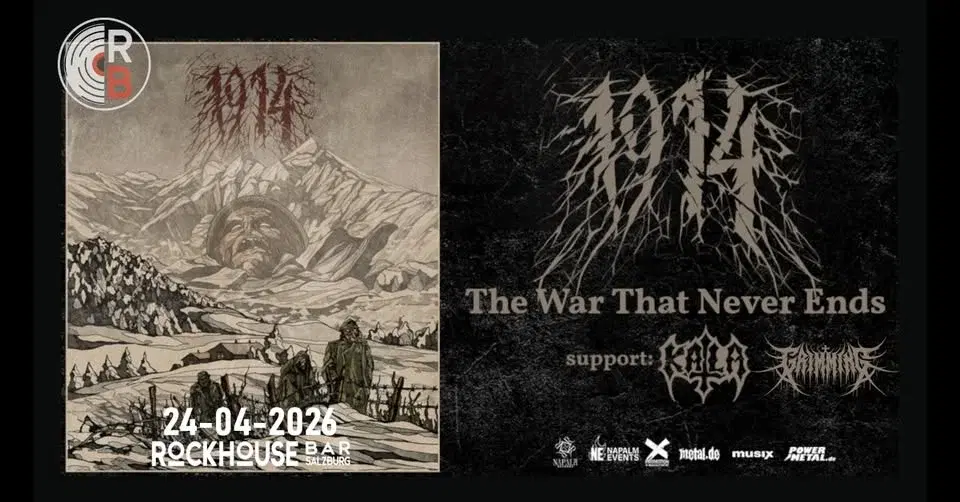 1914 (UKR) - The War That Never Ends Tour 2026 w/ KATLA (DEN) / GRIMMING (AUT)