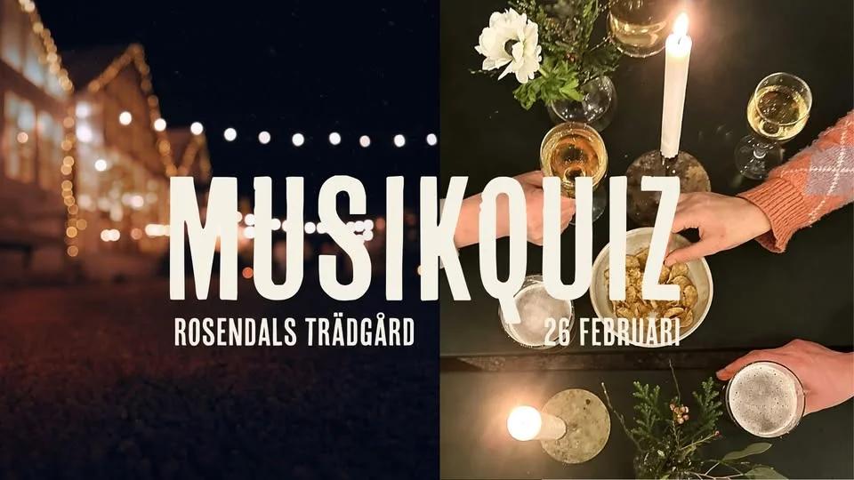 Musikquiz & bar på Rosendals Trädgård
