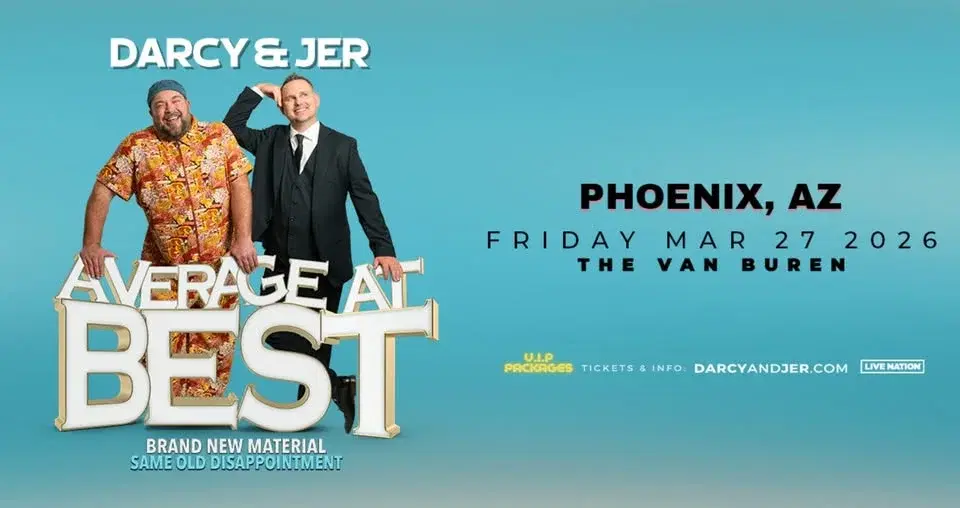 Darcy & Jer: Average At Best Tour