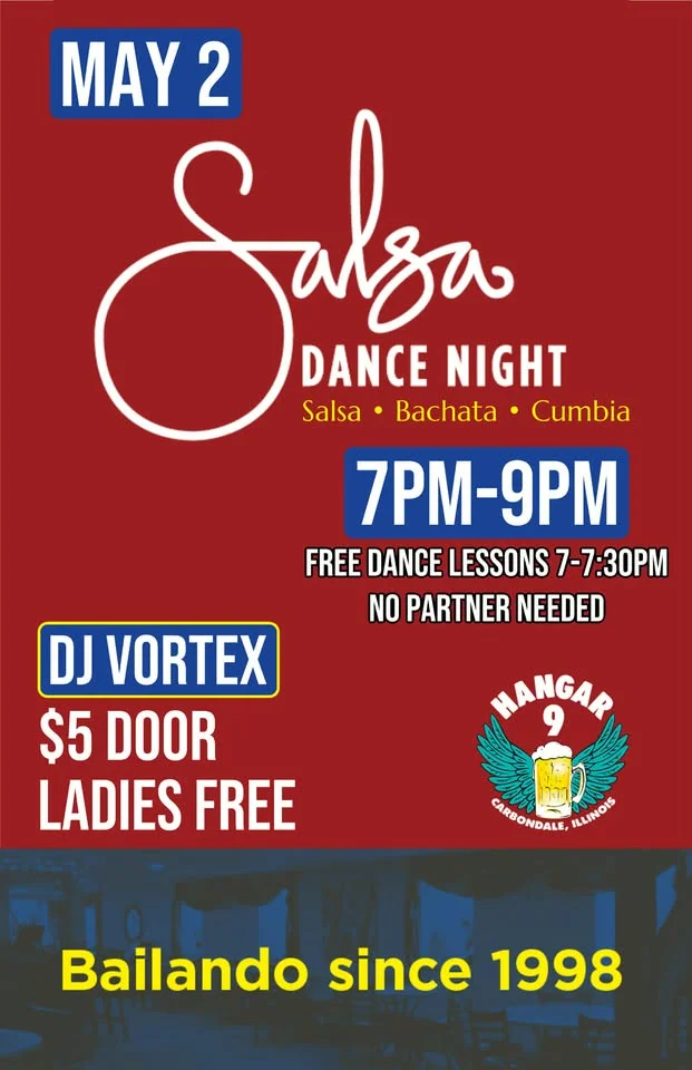 Save the date Latin Night Clasico @ Hangar 9 - Salsa, Bachata, & Latin Classics - + Dance Lessons!