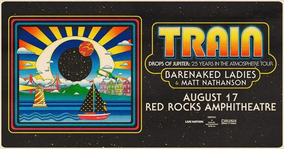 Train - Drops Of Jupiter: 25 Years in the Atmosphere Tour