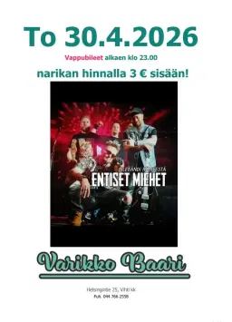 Entiset miehet @VarikkoBaari