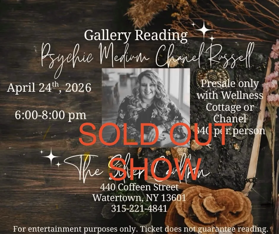 Gallery reading with Chanel Russell at The Silver Cauldron