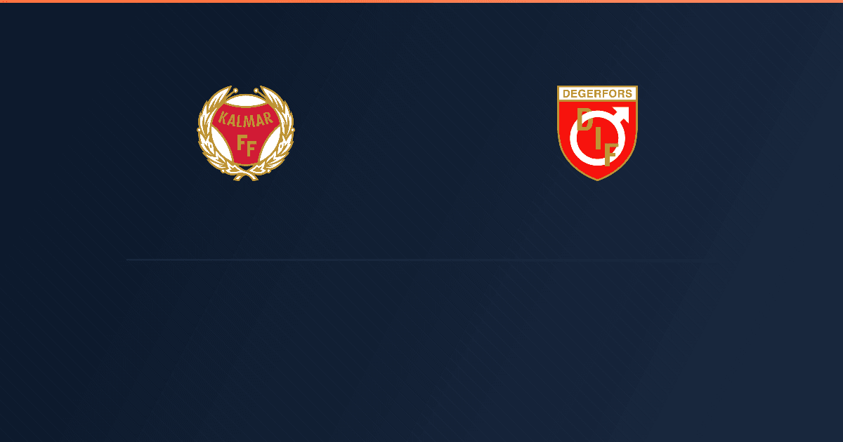 Kalmar vs Degerfors