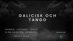 Galicisk och tango