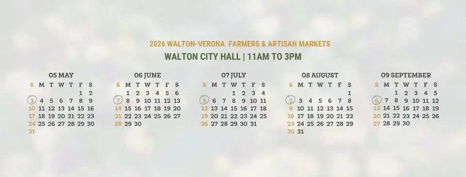 Walton-Verona Farmers and Artisan Market