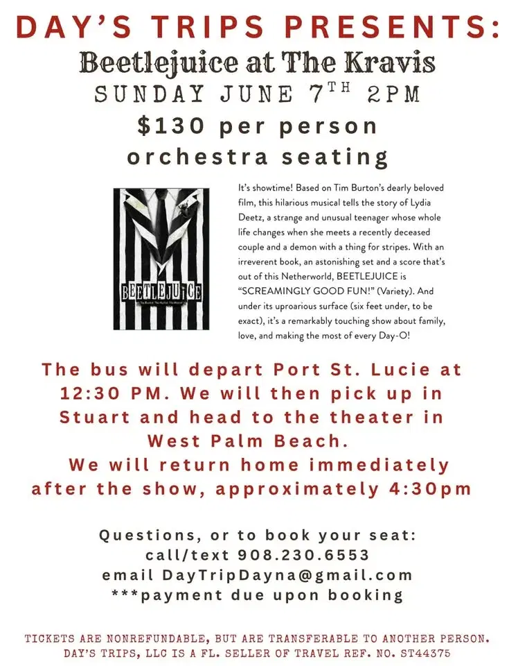 Beetlejuice at The Kravis