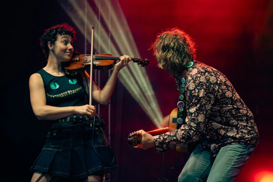 Grumpy O Sheep on stage